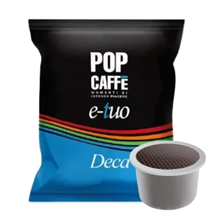 Capsule Pop Caffè Compatibili Aroma Vero/ FiorFiore Coop Deca 50
