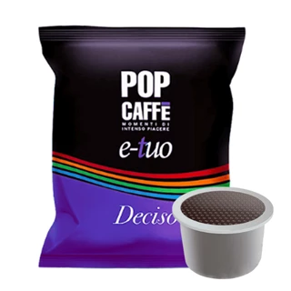 Capsule Pop Caffè Compatibili Aroma Vero/ FiorFiore Coop Deciso 50