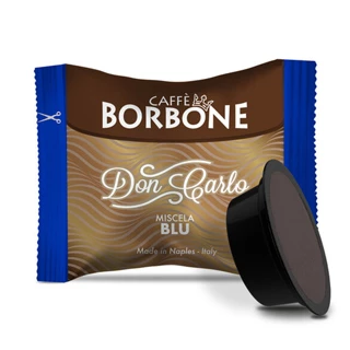 Capsule Caffè Borbone don Carlo blu compatibili Lavazza A Modo Mio 200