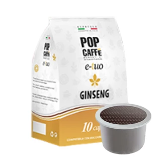 Capsule Pop Caffè Compatibili Ginseng Aroma Vero/ FiorFiore Coop 96