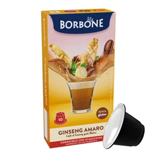 Capsule Borbone Compatibili Nespresso Ginseng Amaro 10