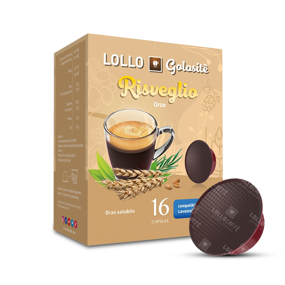 Capsule Lollo Orzo Passione Mio compatibili Lavazza A Modo Mio 16