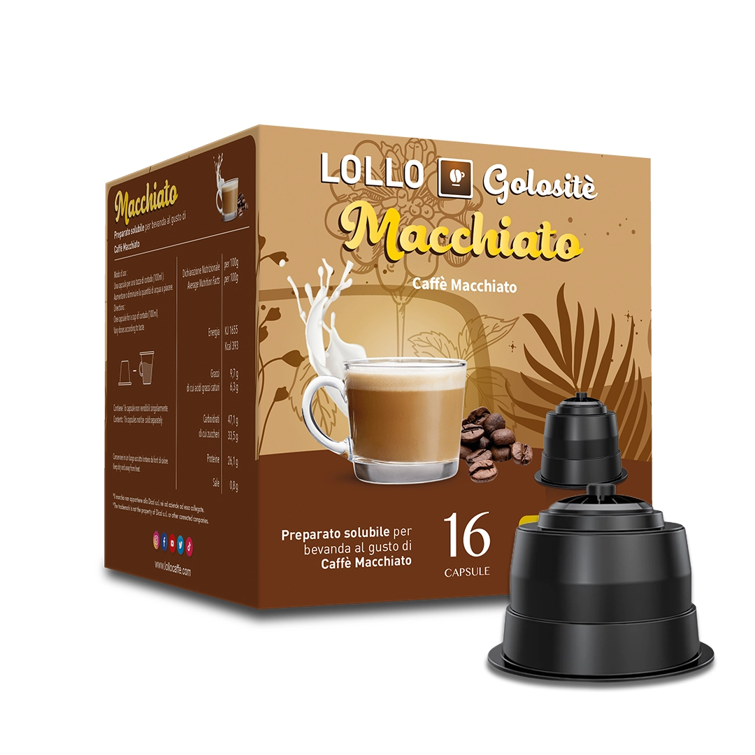 Capsule Compatibili Nescafè Dolce Gusto Cortado Lollo 16