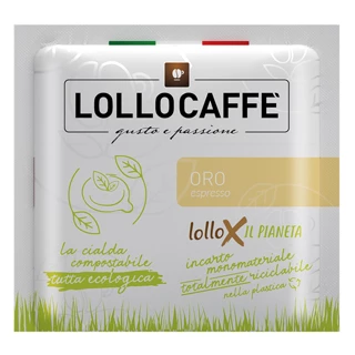 LOLLO CAFFE : 100 CAPSULE CAFFE' MISCELA ORO COMPATIBILE BIALETTI