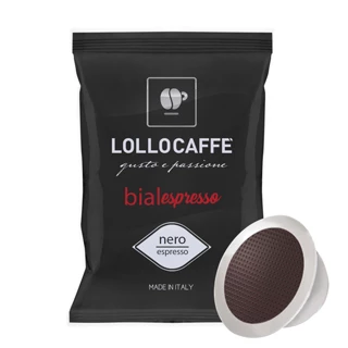 100 capsule caffè Lollo Caffè compatibili Bialetti 