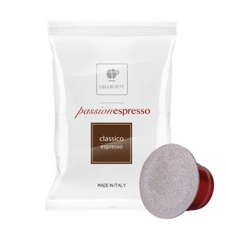 Capsule Lollo Caffè Classico Passionespresso compatibili Nespresso 100