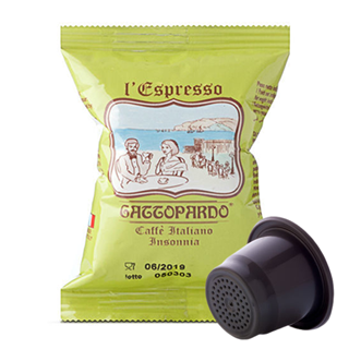 10 Capsule Caffè ToDa L'Espresso Gattopardo di Cappuccino Solubile  Compatibili Nespresso