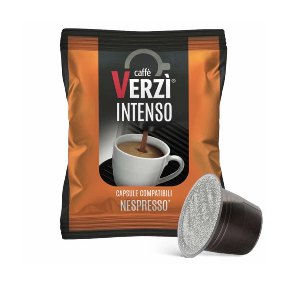 Capsule Compatibili Nespresso Caffè Verzì Aroma Intenso 200