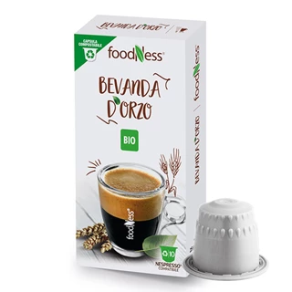 Capsule Foodness Compatibili Nespresso Orzo Bio 10