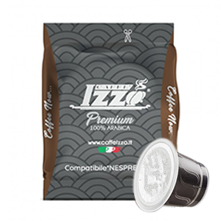 Capsule Izzo Caffè Miscela Arabica Premium compatibili Nespresso 100