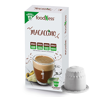 Capsule Foodness Compatibili Nespresso Macaccino 10