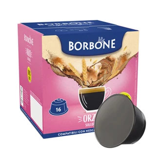 Capsule Borbone Compatibili Dolce Gusto Caffè Orzo Solubile 16