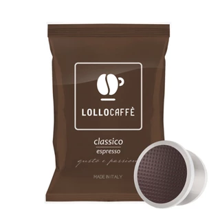 Capsule Lollo Caffè Classico compatibili Lavazza Espresso Point 100