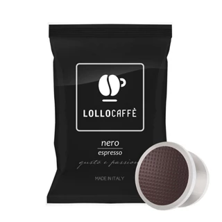 Capsule Lollo Caffè Nero compatibili Lavazza Espresso Point 100