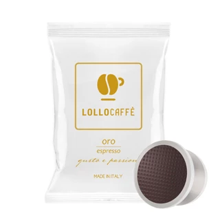 Capsule Lollo Caffè Oro Espresso compatibili Lavazza Espresso Point 1000